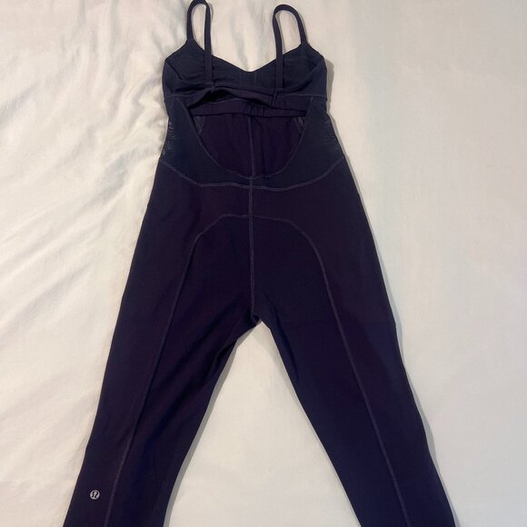 Lululemon Exquisite Onesie Jumpsuit in Black Grape size 6 - Picture 10 of 16